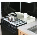 Camco 43557 Stove Top shield, White - Features a Universal Fit
