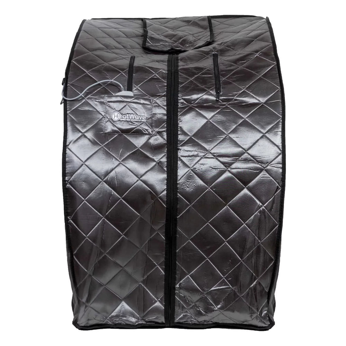 Heat Wave Rejuvenator Portable Personal Sauna with FAR Infrared Carbon Panels, Heated Floor Pad, Canvas Chair