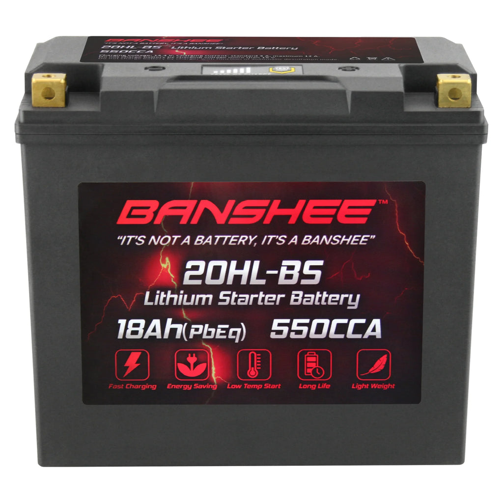 Banshee YTX20L-BS LiFePO4 Motorsports Battery matching with Yamaha EX1050 EXR 2019 to 2019