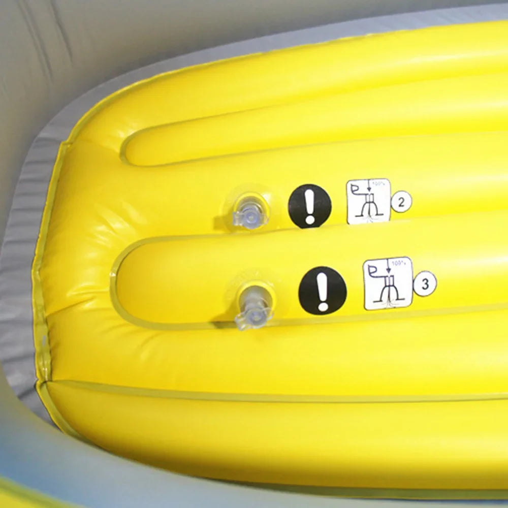 Inflatable ship Fishing vessel for 1 Adult & 1 Child Summer Fun vessel Canoe Kayak