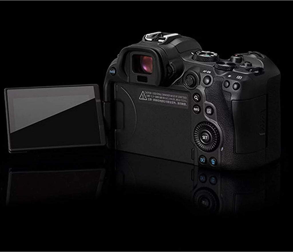 EOS R6 Mirrorless Digital Camera with RF 24-105mm f/4-7.1 STM Lens + 75-300mm F/4-5.6 III Lens + 50mm f/1.8 STM Lens + 128GB Memory + Case + Tripod + Filters 43pc Bundle