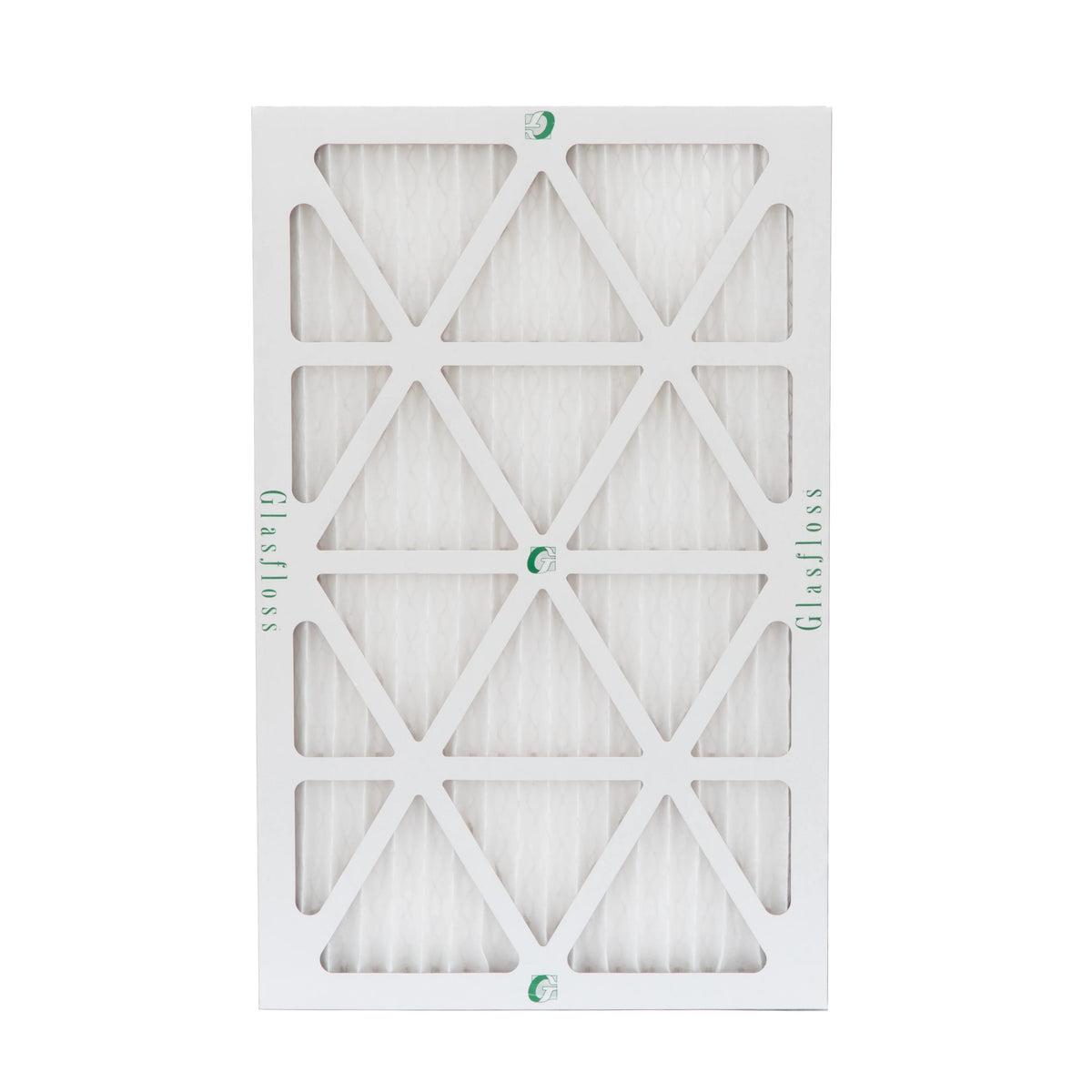 Actual Size: 13-1/2 x 24-1/2 x 7/8. 12 Pack of 14x25x1 MERV 13 Pleated Air Filters by Glasfloss