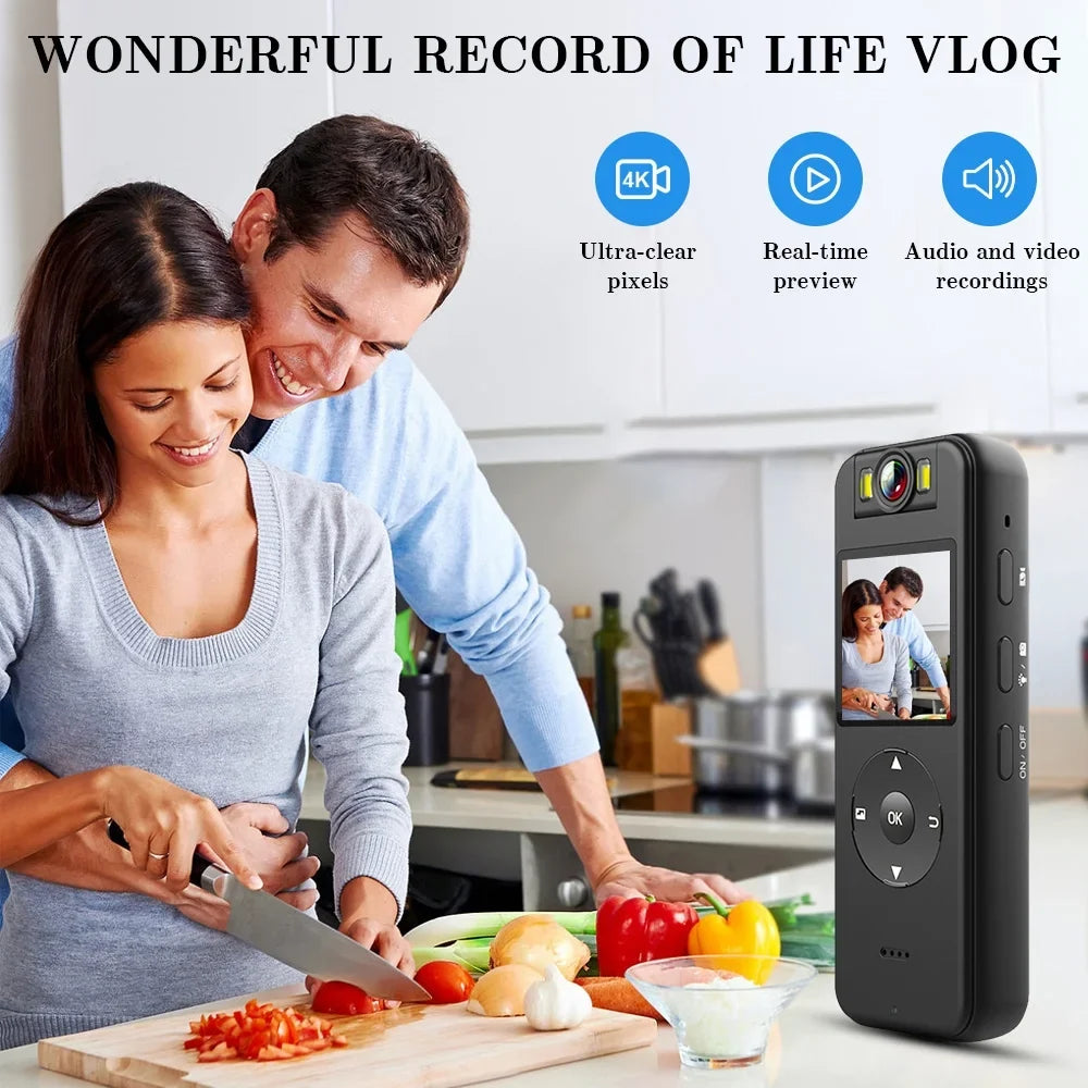 CS09 4K wide-angle camera action camera is suitable for outdoor sports recording and cycling recorders.