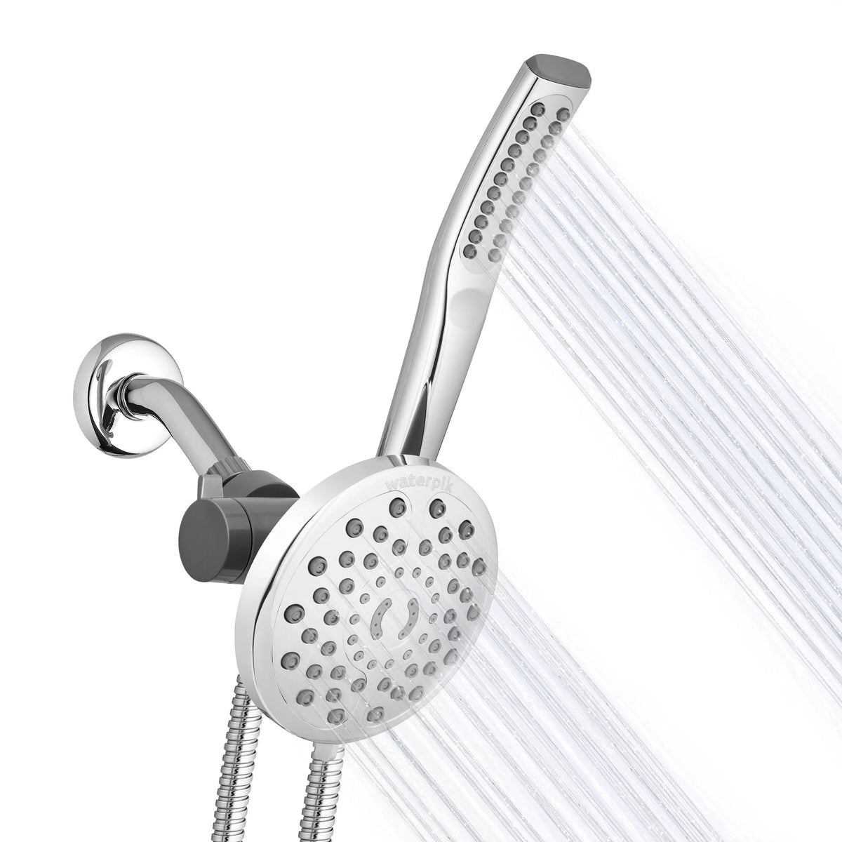 Waterpik PowerWand Spa Combo Shower with PowerPulse Massage, Chrome, XIB-633E-SBX-183ME