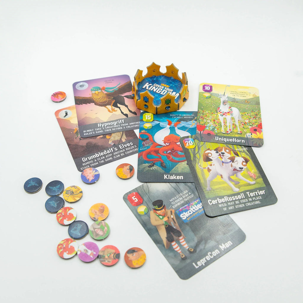 shield Your Kingdom Board Game, by Grandpa Beck's Games