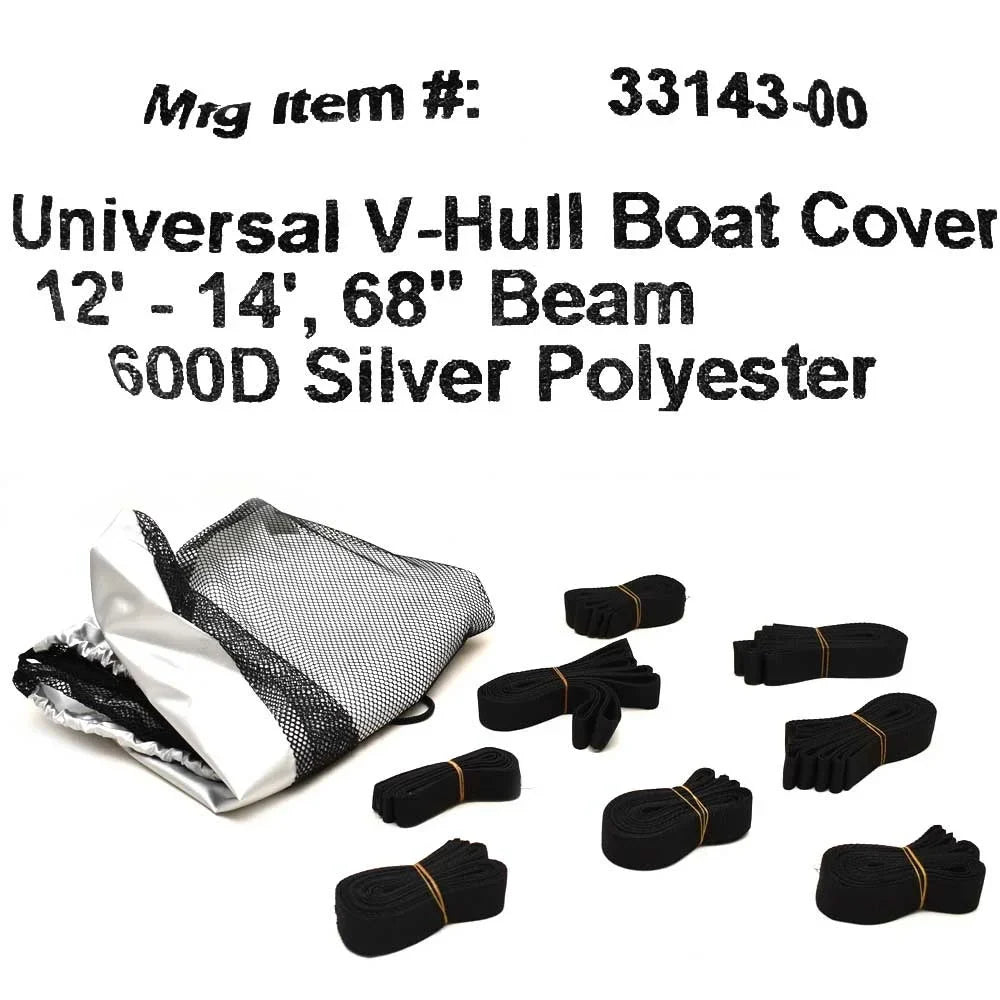 Covermate craft Trailerable shield 33143-00 | 12 - 14 FT 68 Inch Beam V-Hull