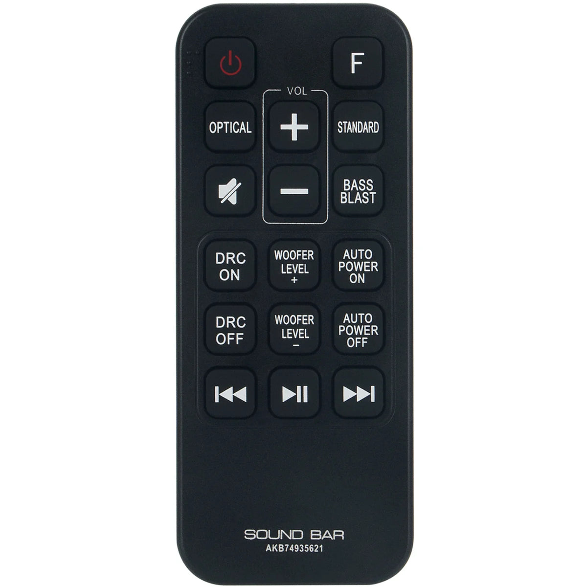 AKB74935621 Replacement Remote Control for  Wireless Sound Bar SJ2 SPJ2B-W