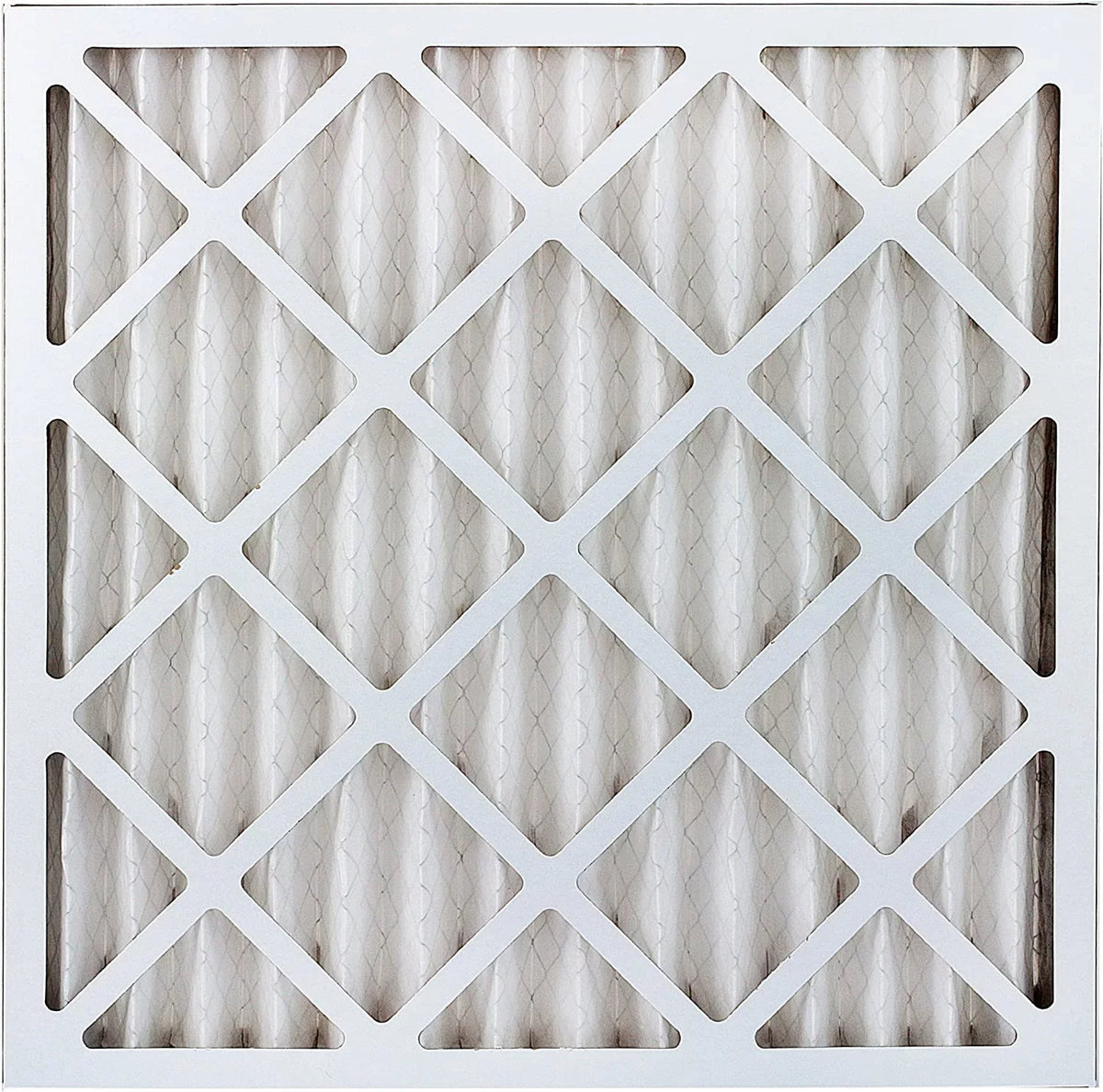 Filterbuy 24x24x2 MERV 8 Pleated HVAC AC Furnace Air Filters (3-Pack)