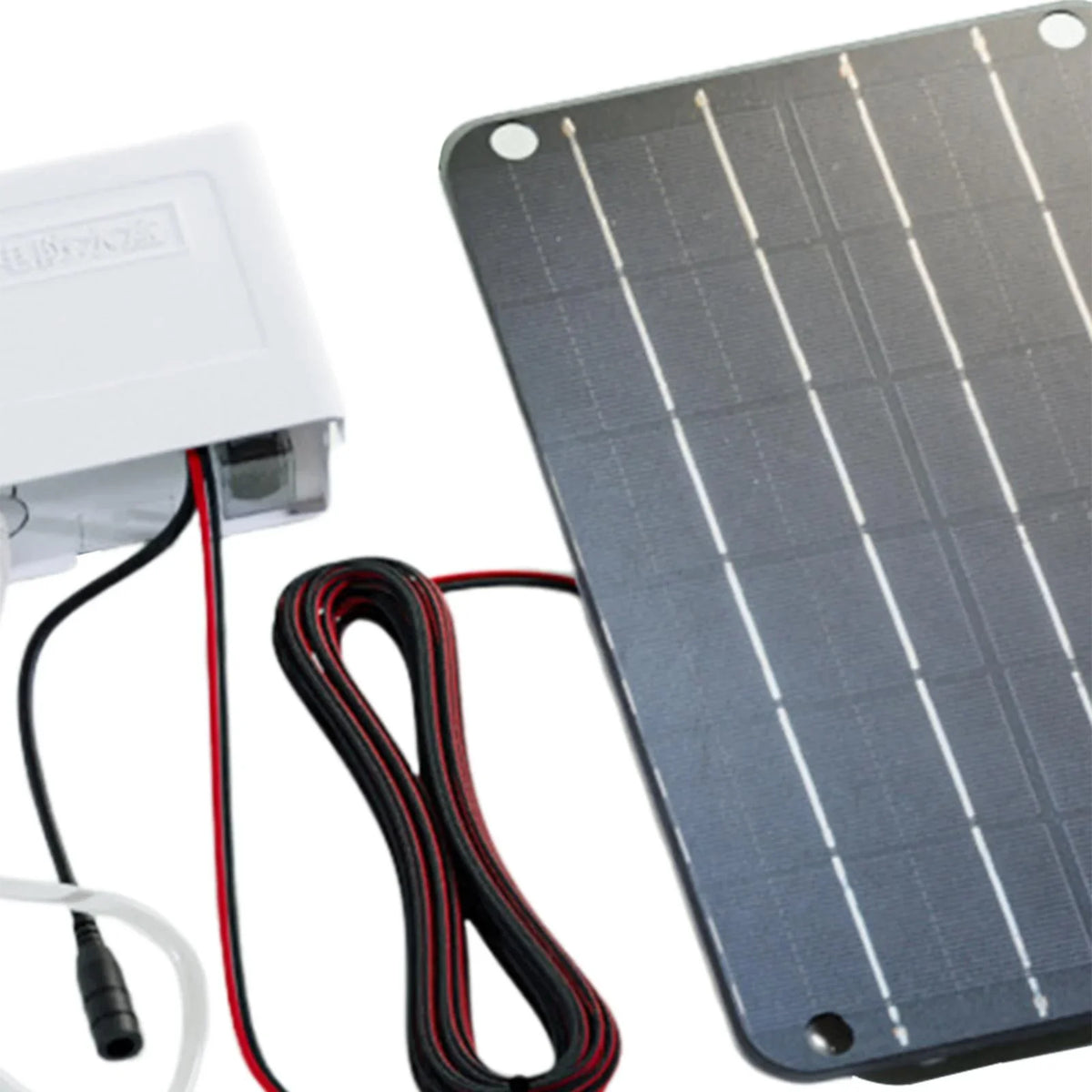 oshhnii Solar Air Pump,Aquarium Air Pump Oxygenator Silent Eco Friendly,6V Solar Pond Aerator Solar Powered Pond Pump for Hydroponics