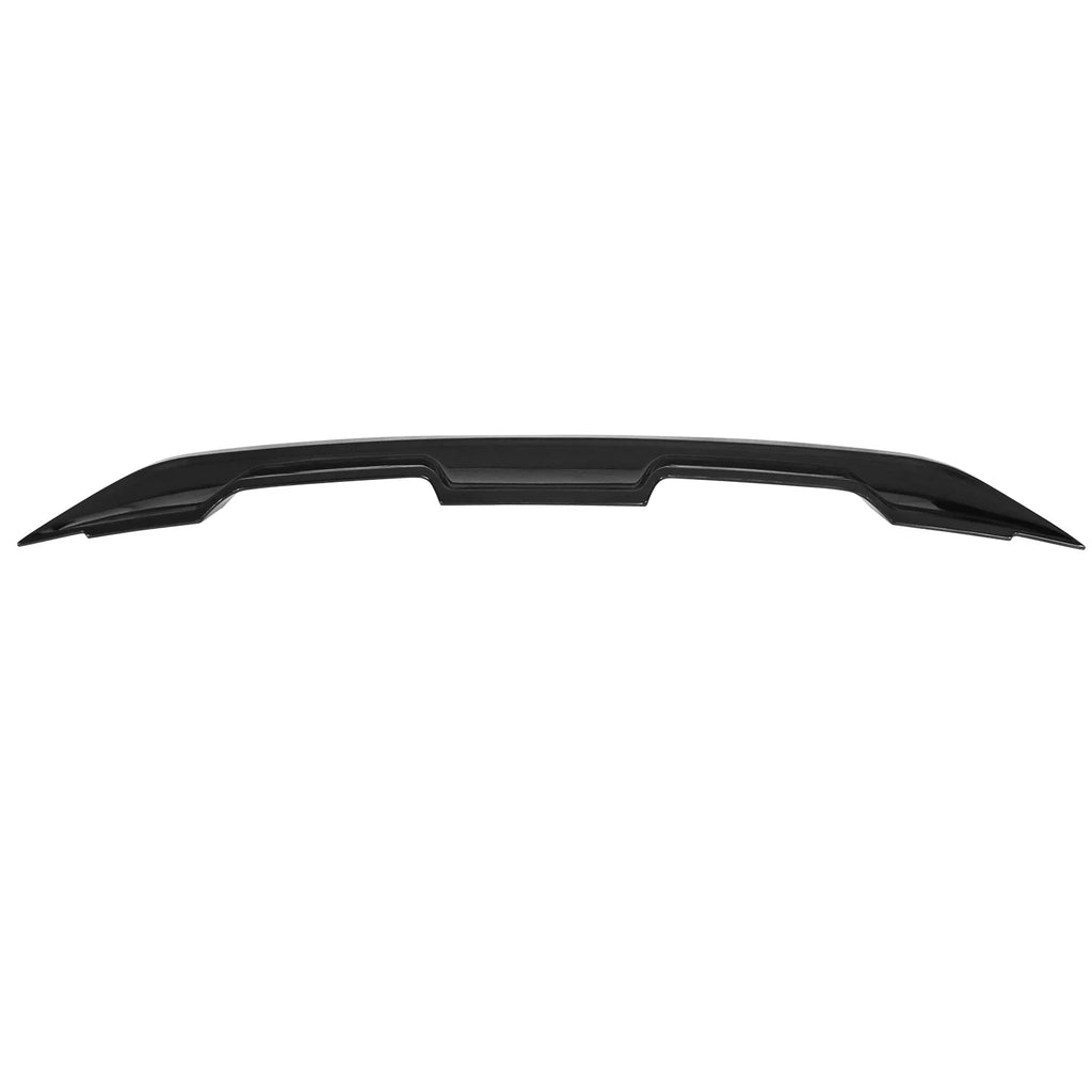 Ikon Motorsports appropriate with 15-23  Mustang Coupe GT500 Style Rear Trunk Spoiler Wing Gloss Black - ABS 2015 2016 2017 2018 2019 2020