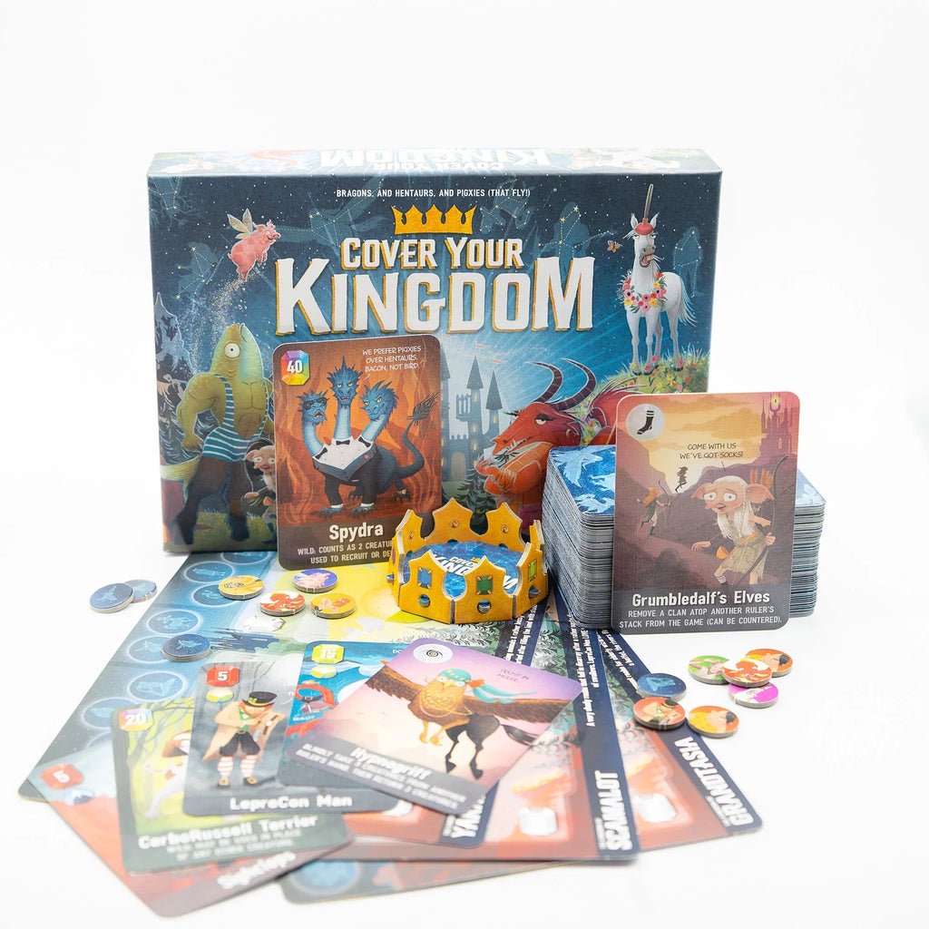 shield Your Kingdom Board Game, by Grandpa Beck's Games