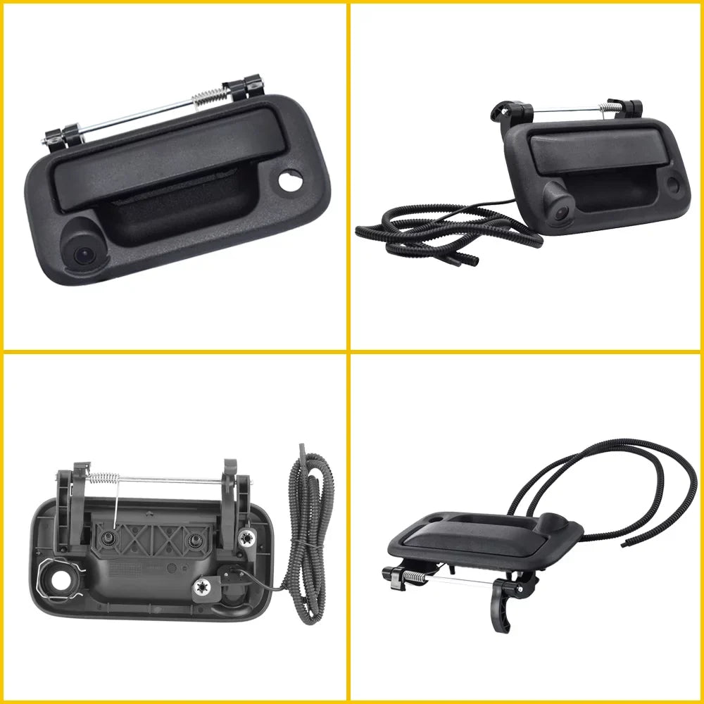 Tailgate Handle with Rear View Camera Backup Camera Fits For 2004-2014  F150 2008-2014 F250 F350 F450 F550