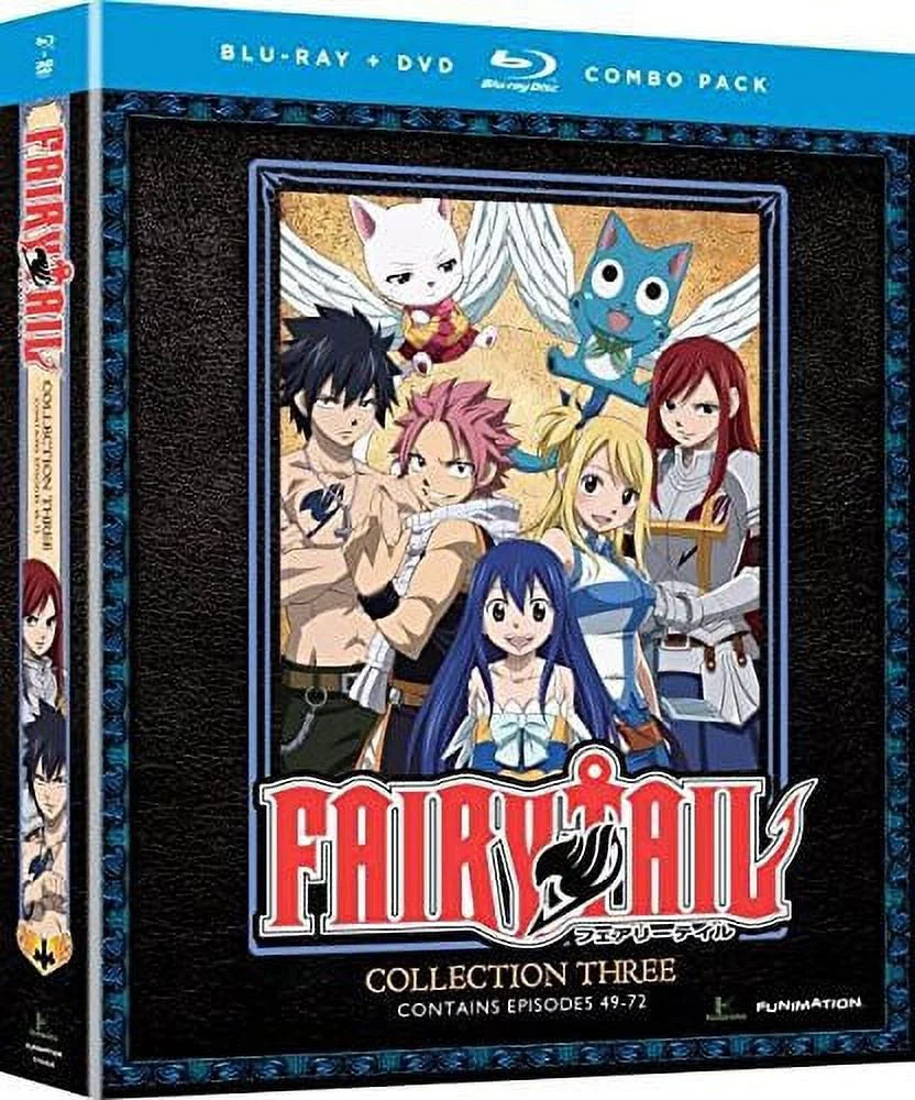 Fairy Tail: Collection Three (Blu-ray + DVD), Funimation Prod, Anime