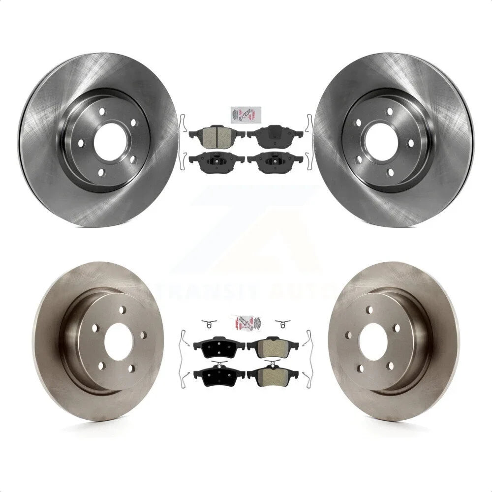 Transit Auto - Front Rear Semi-Metallic Pads And Disc Brake Rotors Kit For  Escape C-Max K8A-102139