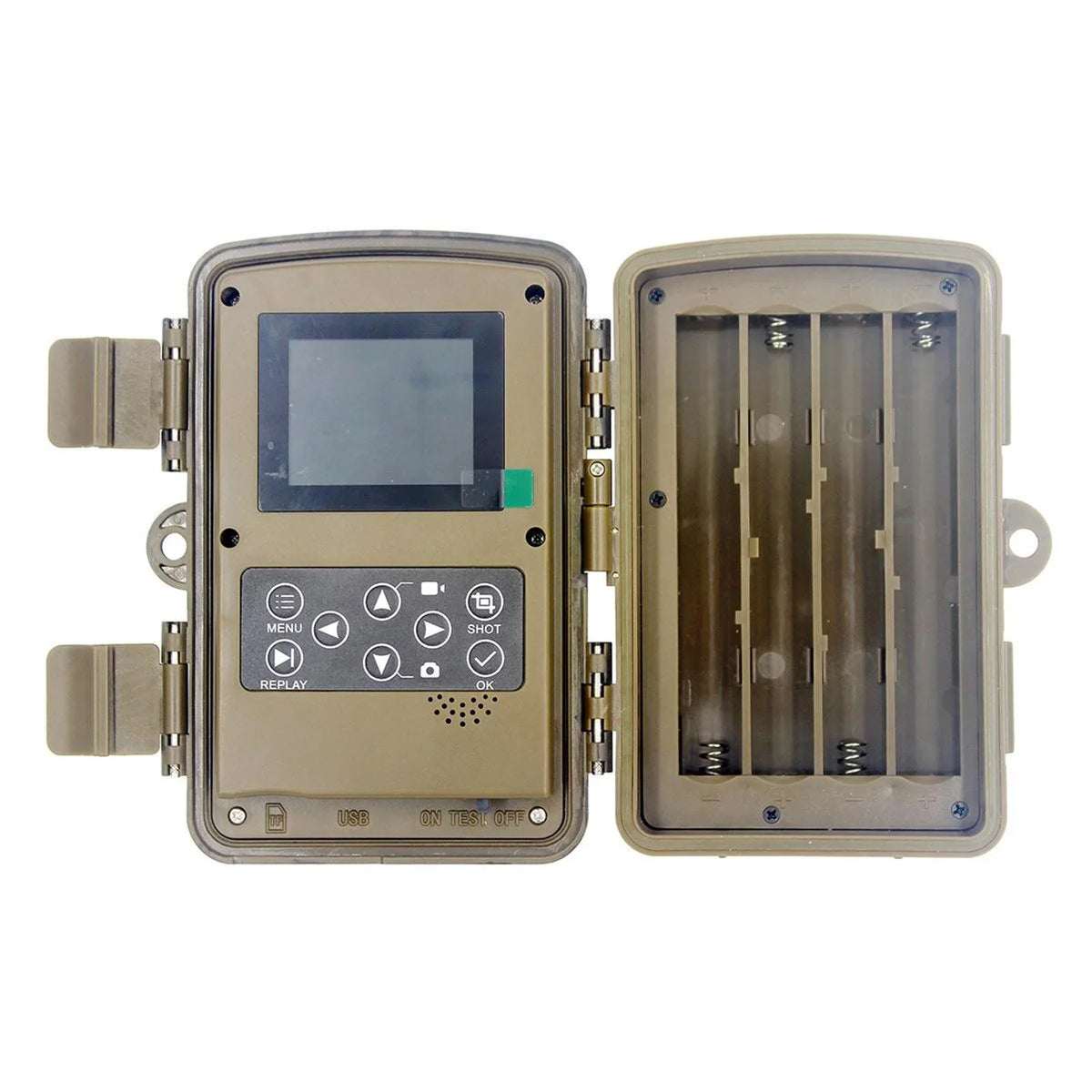 Mini Camera 16MP 1080P Game Camera moisture Wildlife Scouting Cam with 120 degree Wide Angle Lens and Night .0" LCD IR LEDs
