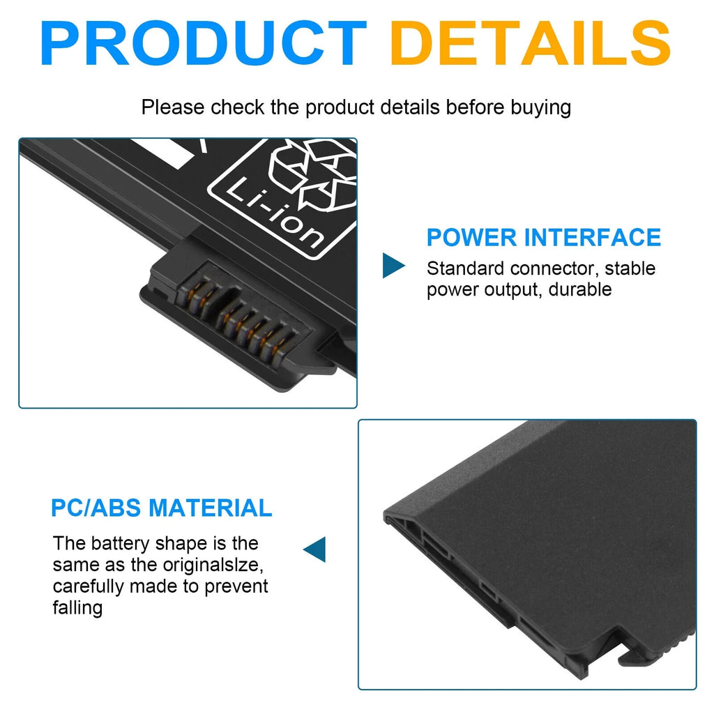 Battery For  ThinkPad L450 T470P L470 T560 T440 T460 45N1130 45N1125 24Wh
