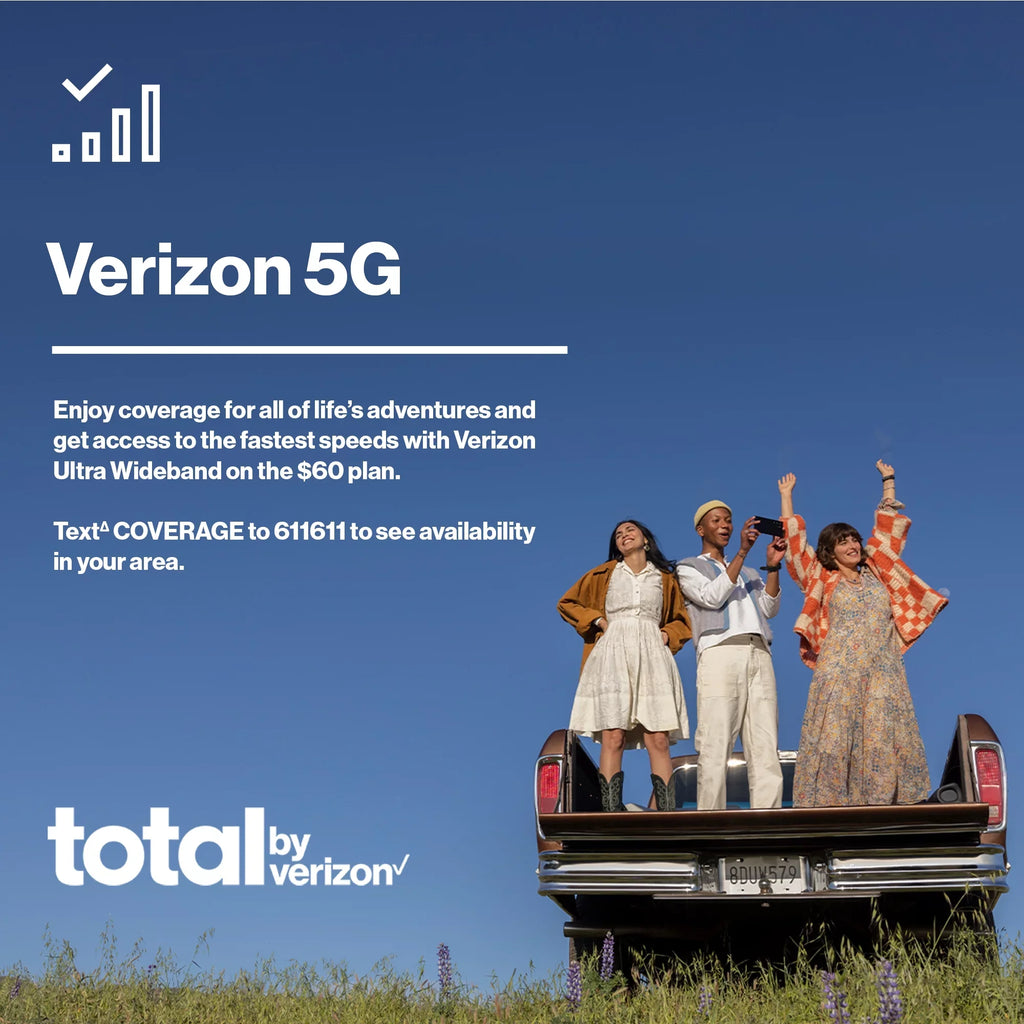 Total by Verizon Nokia C300, 32GB, Blue- Prepaid Smartphone [Locked to Total by Verizon]