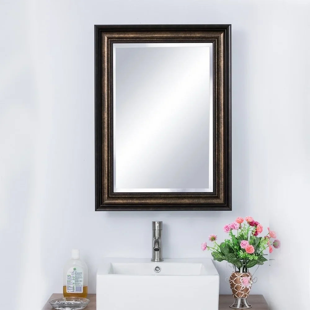 Bellaterra Home Mirrored Medicine Cabinet