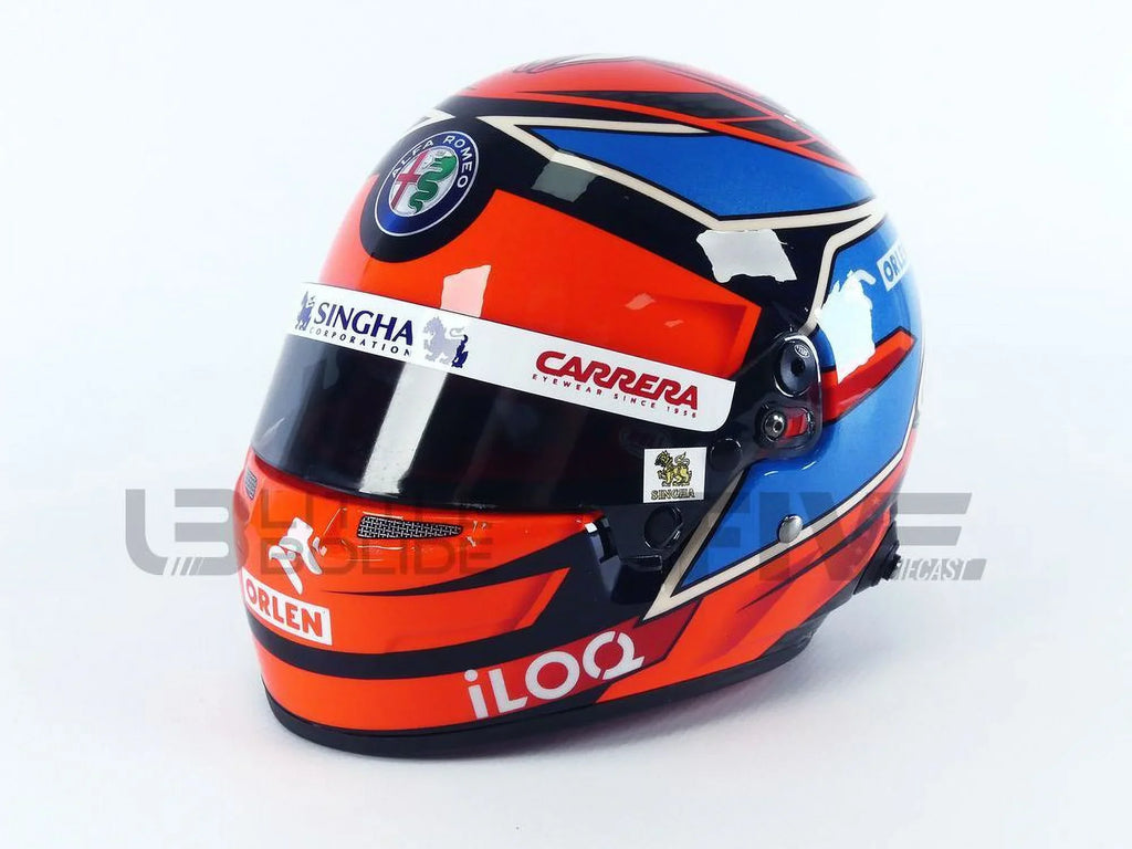 MINI HELMET 1/2 - CASQUE Kimi Raikkonen - Alfa Romeo Racing 2021