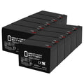 12V 9Ah SLA Battery Replaces Merida PC 500 Electric Bike - 10 Pack