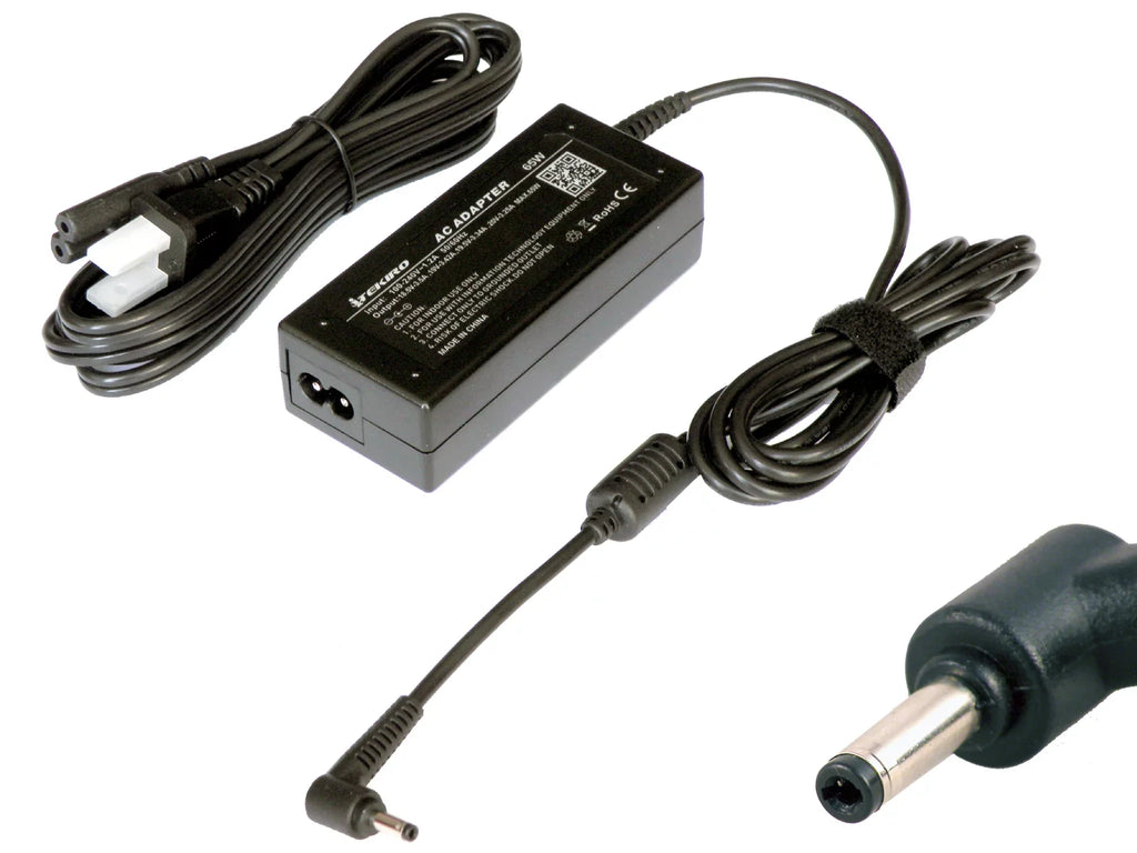 iTEKIRO 65W AC Adapter for  Ideapad 100S 80R900BYCF, 100S 80R900C0CF, 100S 80R900FYUS, 110, 110-14IBR 80T6 14", 110 80T6000WUS, 110 80T6000XUS, 110 80T60020CF