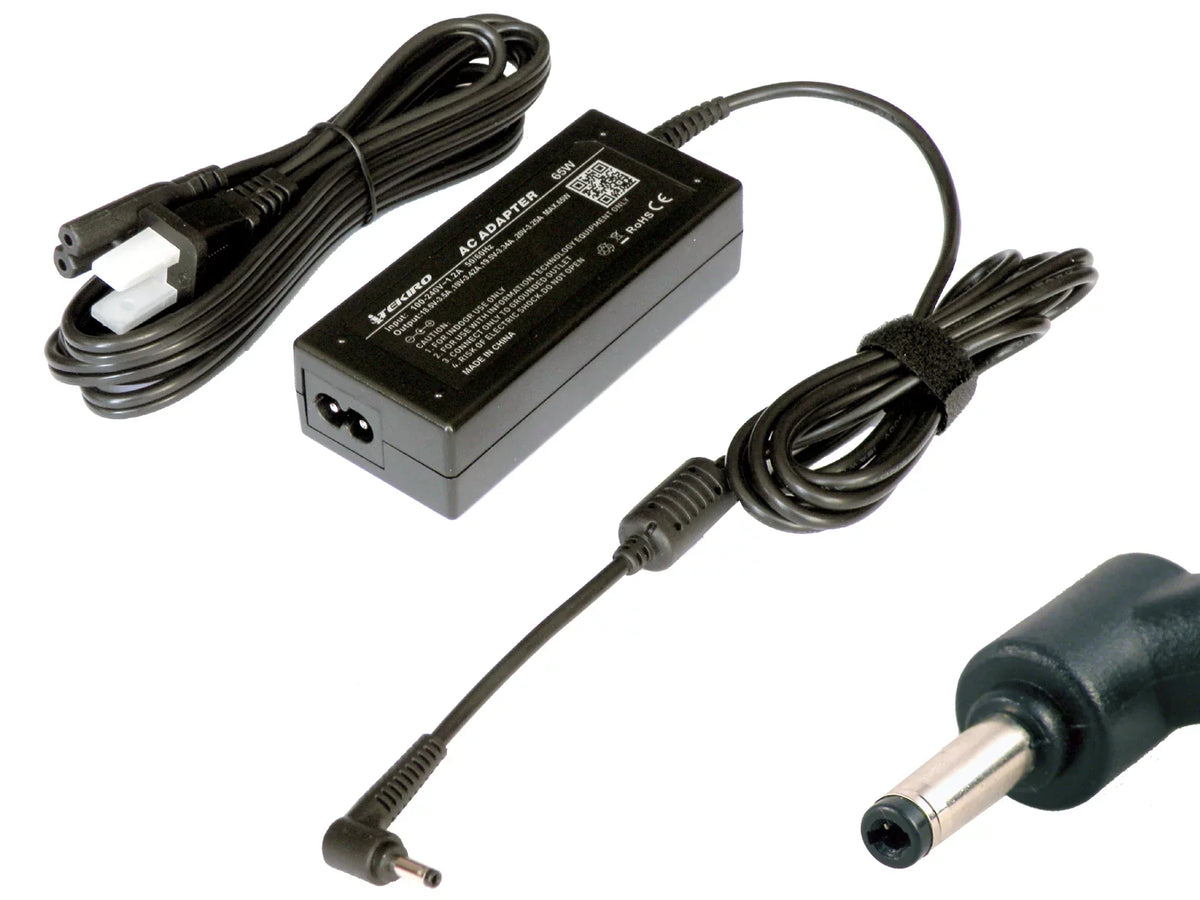 iTEKIRO 65W AC Adapter for  Ideapad 100S 80R900BYCF, 100S 80R900C0CF, 100S 80R900FYUS, 110, 110-14IBR 80T6 14", 110 80T6000WUS, 110 80T6000XUS, 110 80T60020CF