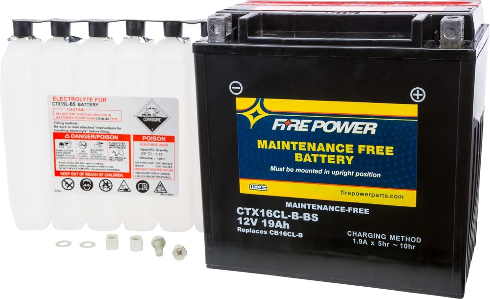 Fire Power Maintenance Free Battery matching With Sea-Doo XP LTD 800 1995