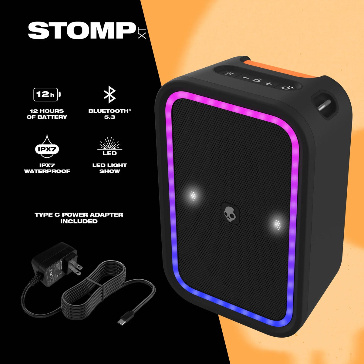 Skullcandy Stomp Party Speaker Xt, Black