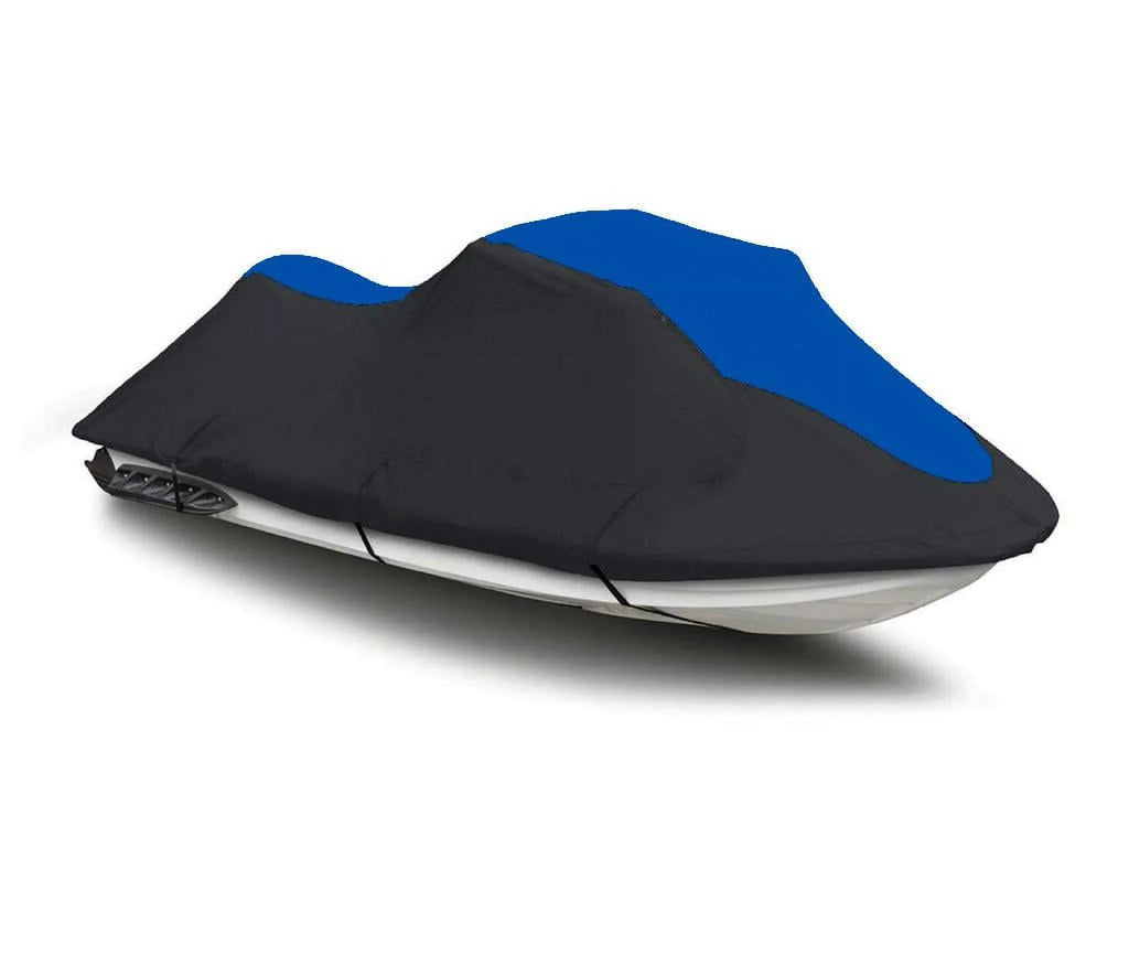 BLACK / BLUE HEAVY-DUTY, 600 DENIER Jet Ski shield PWC shield suitable for Kawasaki 750 STX 1994 1995 1996 1997 1998