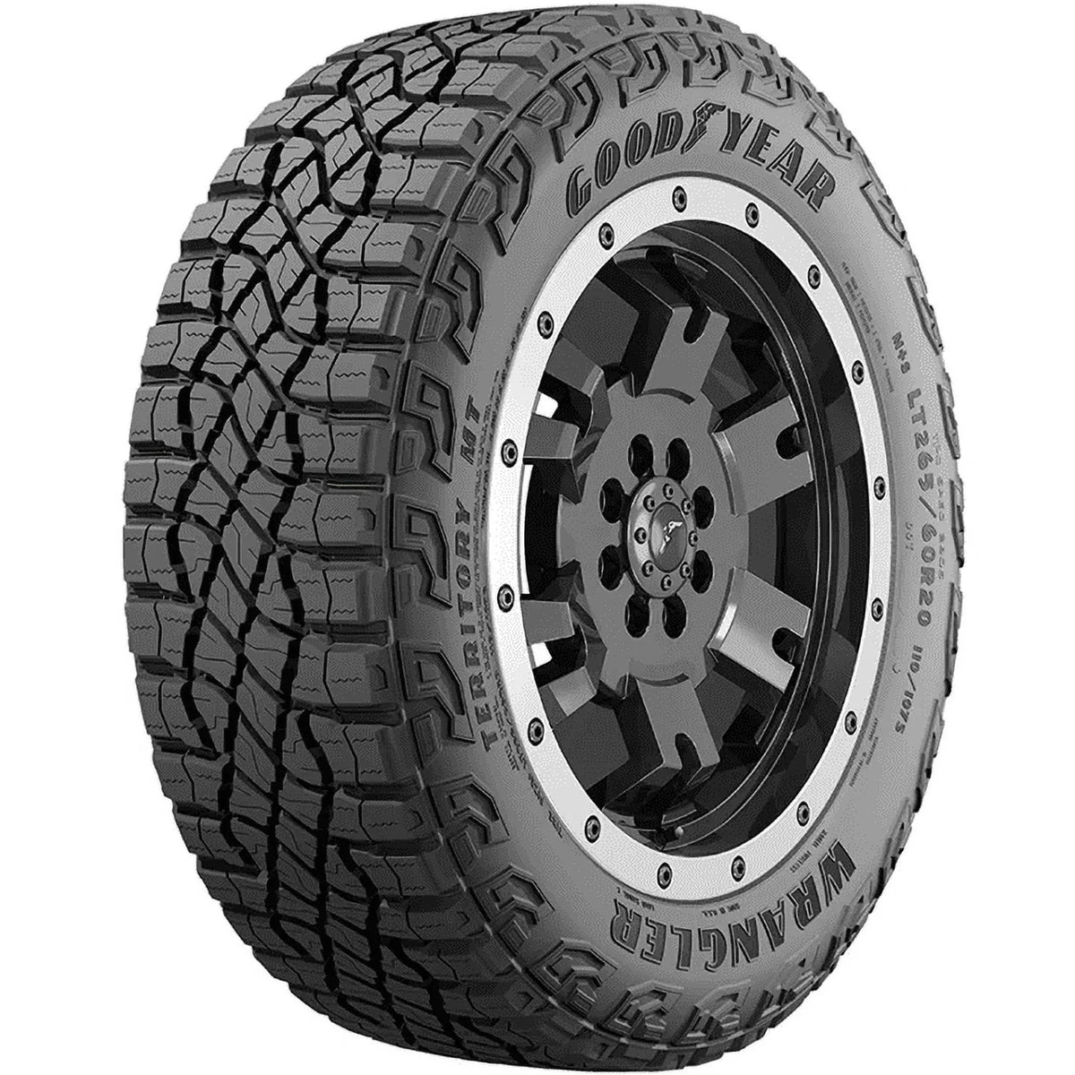 Goodyear Wrangler Territory MT LT315/70R17 113S All-Terrain Tire Fits: 2017-22  F-150 Raptor, 2022-23  Bronco Everglades