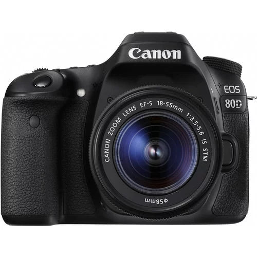EOS 80D DSLR Camera with 18-55mm Lens + 64GB Expo Basic Kit