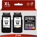 PG275XL Ink Cartridge for  ink 275 and 276 for PG275 and CL276  Printer Ink for  PIXMA TS3522 TS3520 TS3500 TR4722 TR4720 TR4700 Printer