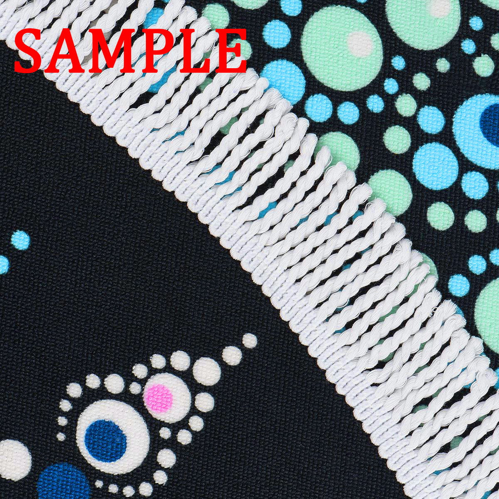 GCKG Ocean Beach Towel, Moon craft and Reflection in the liquid Artwork Beach Towel Beach Blanket with Tassels Beach Throw Towel Yoga Mat Picnic Blanket