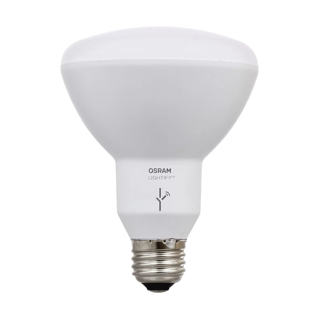 Sylvania SMART+ ZigBee 65W Equivalent Full Color BR30 High CRI LED Light Bulb, 2-count