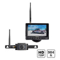 Haloview MC5111 5'' 720P HD Digital Wireless Backup Camera System 5'' LCD Rear View Monitor and IP69K Waterproof Reversing Built in DVR Kit for Trucks/Trailer/Bus/RVs/Pickups/Camper/Vans