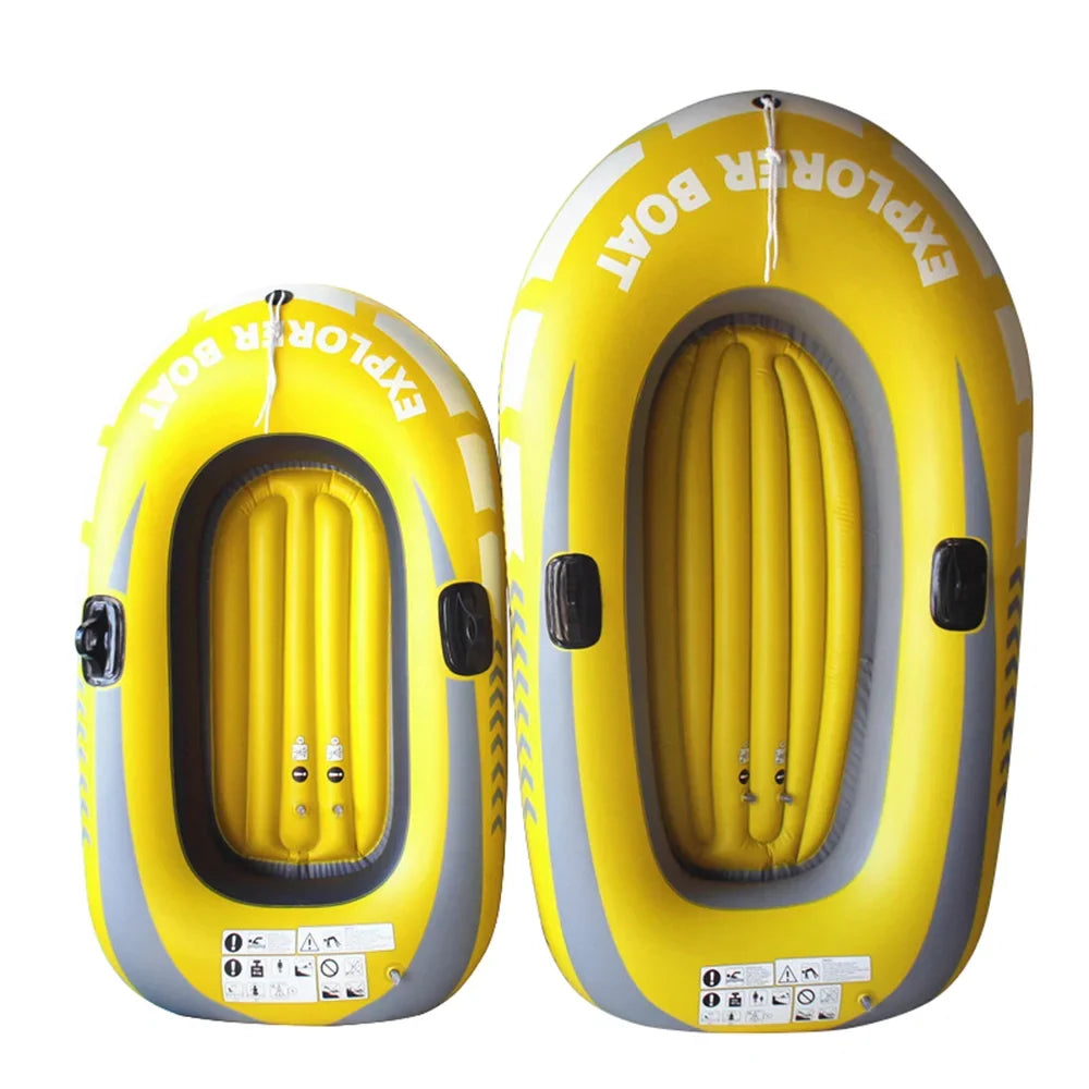 Inflatable ship Fishing vessel for 1 Adult & 1 Child Summer Fun vessel Canoe Kayak
