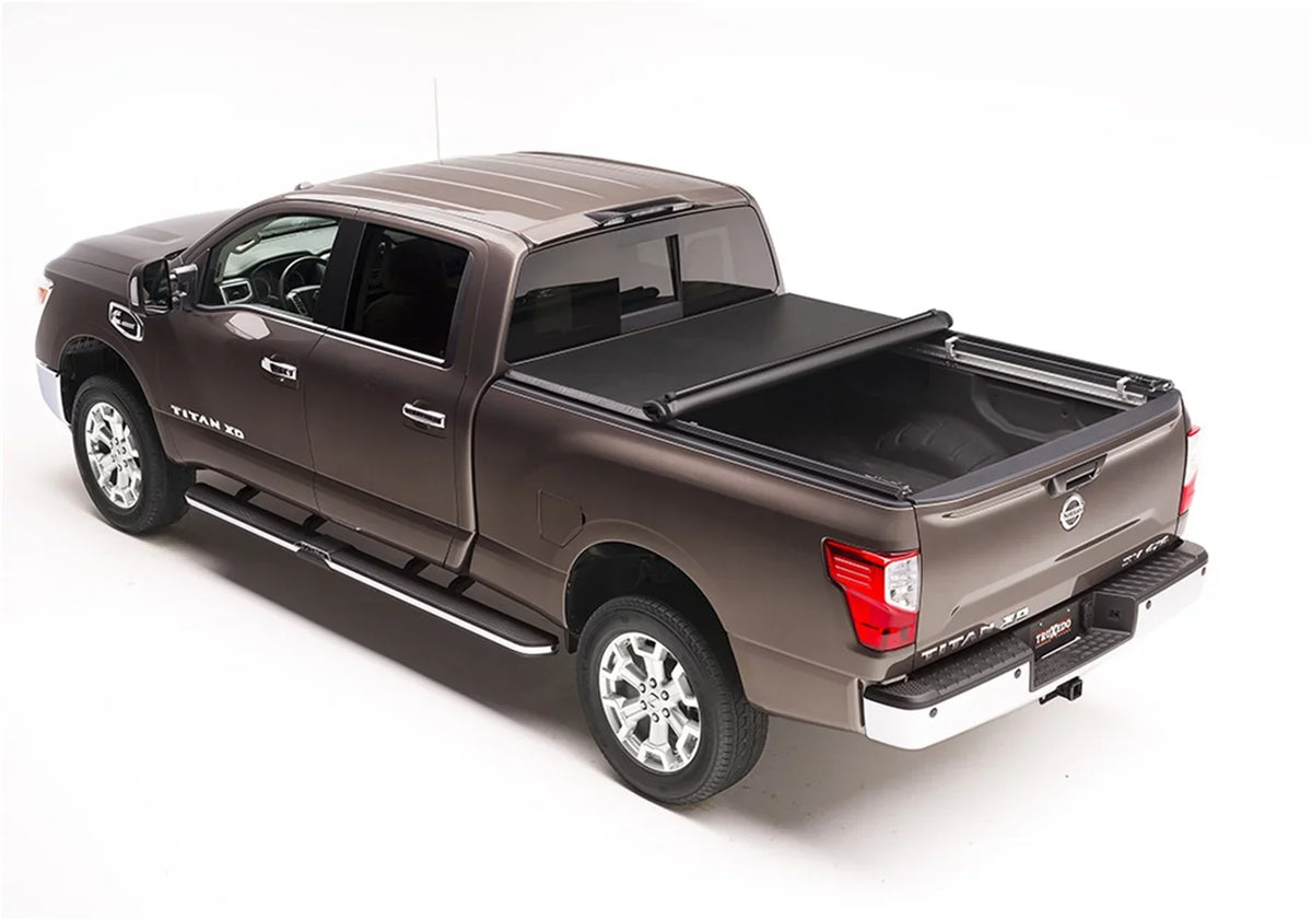 Truxedo Truxport Soft Roll Up Truck Bed Tonneau shield | 207701 | matching with 2008-2015 Nissan Titan W/O Track System 7' 3" Bed (87")