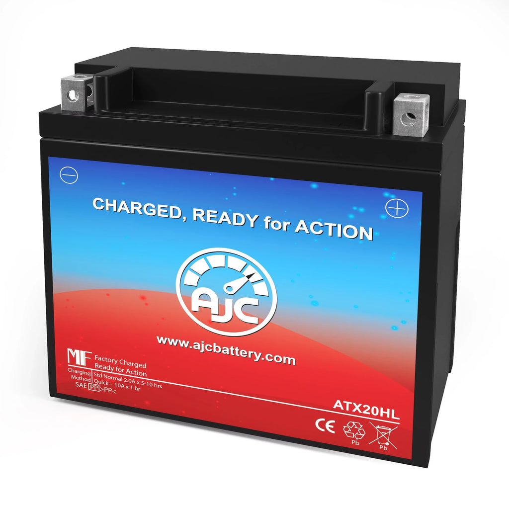 Bombardier Renegade 600 600CC 12V Snowmobile Replacement Battery (2004-2013) - This Is an AJC Brand Replacement