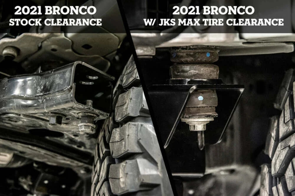 JKS Manufacturing JKS8300 Max Tire Clearance Kit for 2021  Bronco