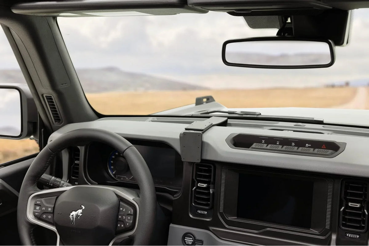 Scosche PC855700 ProClip Center Dash Phone Mount appropriate with 2021-2023  Bronco SUVs (Mounting Base Only)