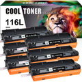 Cool Toner matching Toner for  116L MLTD116L D116L MLT-D116L SL-M2625D SL-M2825DW SL-M2835DW (Black, 6 Pack)
