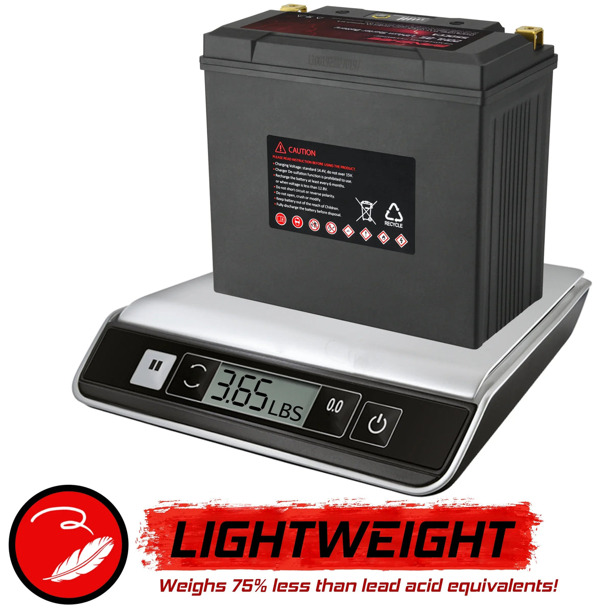 Banshee YTX20L-BS LiFePO4 Motorsports Battery matching with Yamaha EX1050 EXR 2019 to 2019