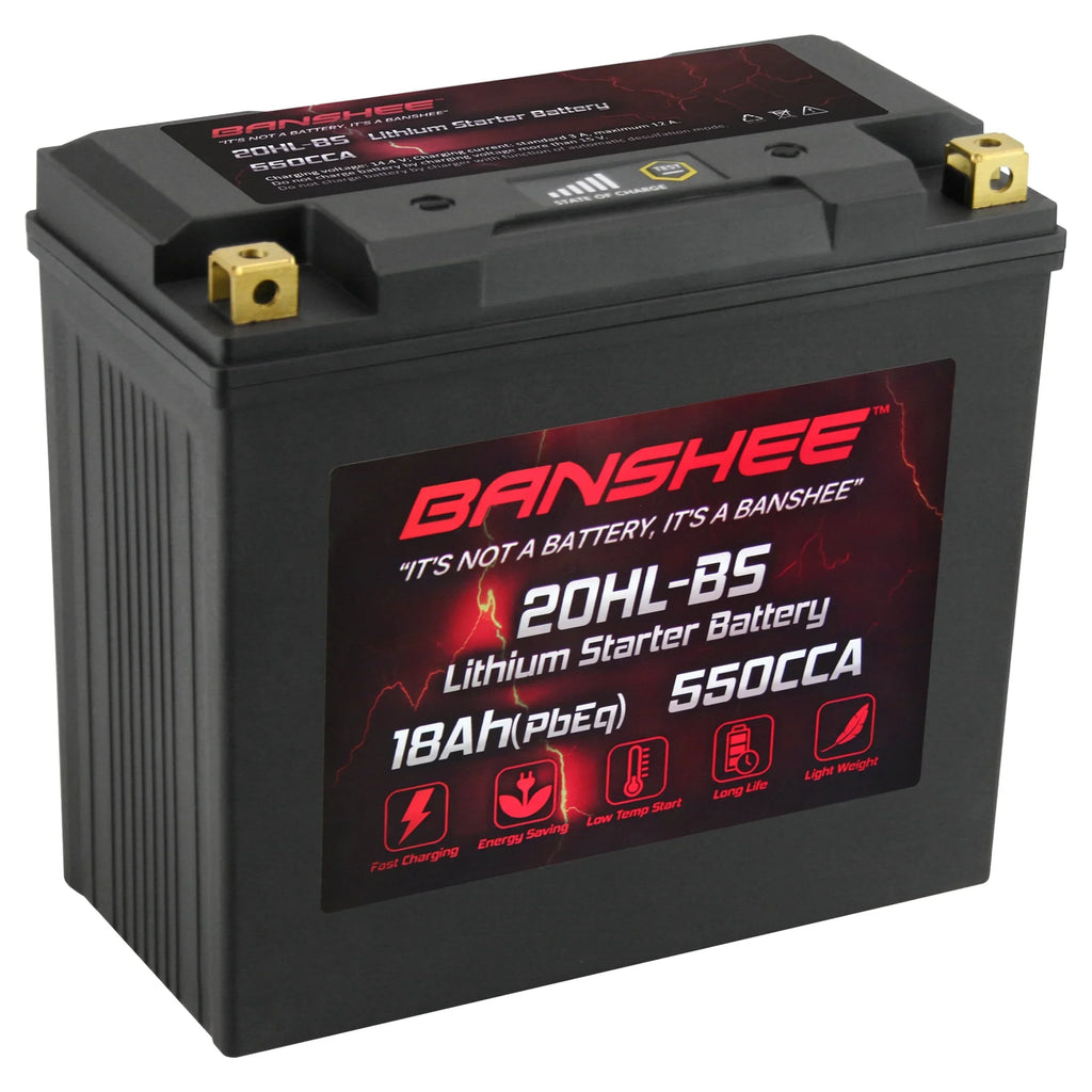 Banshee 20L-BS LiFePO4 Motorsports Battery appropriate with Yamaha GP1800R 2019 to 2019