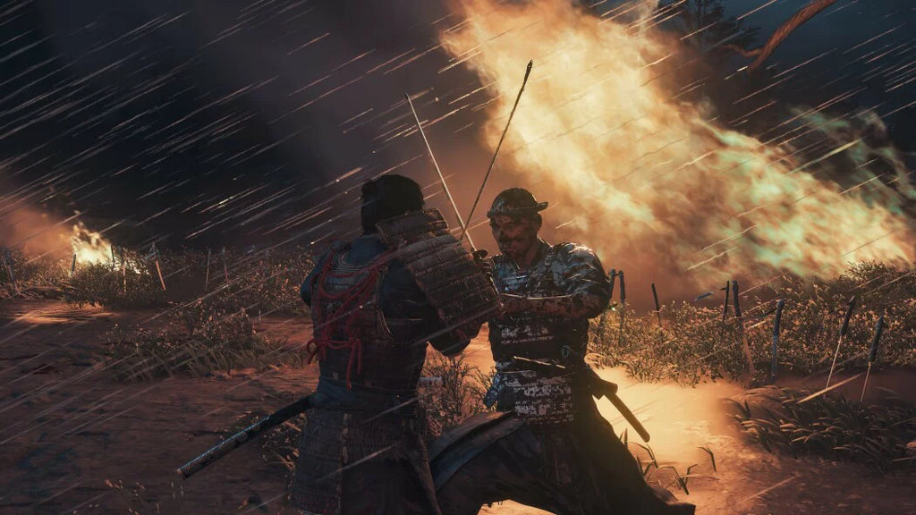Playstation 5 Disc Version Console with Black PULSE 3D Wireless Gaming Headset and Ghost of Tsushima Director's Cut