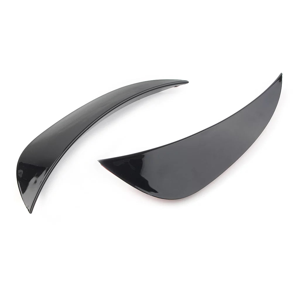 BFY Car Front Bumper Air Vent shield Trim Glossy Black ABS For Mercedes Benz W205 AMG C-Class C180 C200 C300 C400 2015 2016 2017 2018