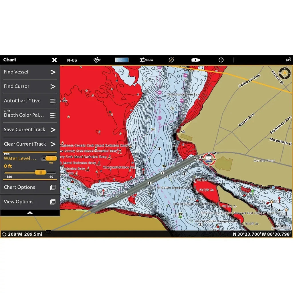 Humminbird LakeMaster Southeast States V1 One craft Network VX Technology