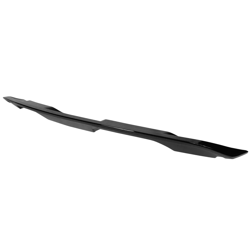 Ikon Motorsports appropriate with 15-23  Mustang Coupe GT500 Style Rear Trunk Spoiler Wing Gloss Black - ABS 2015 2016 2017 2018 2019 2020