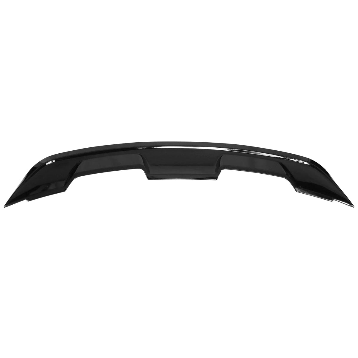 Ikon Motorsports appropriate with 15-23  Mustang Coupe GT500 Style Rear Trunk Spoiler Wing Gloss Black - ABS 2015 2016 2017 2018 2019 2020