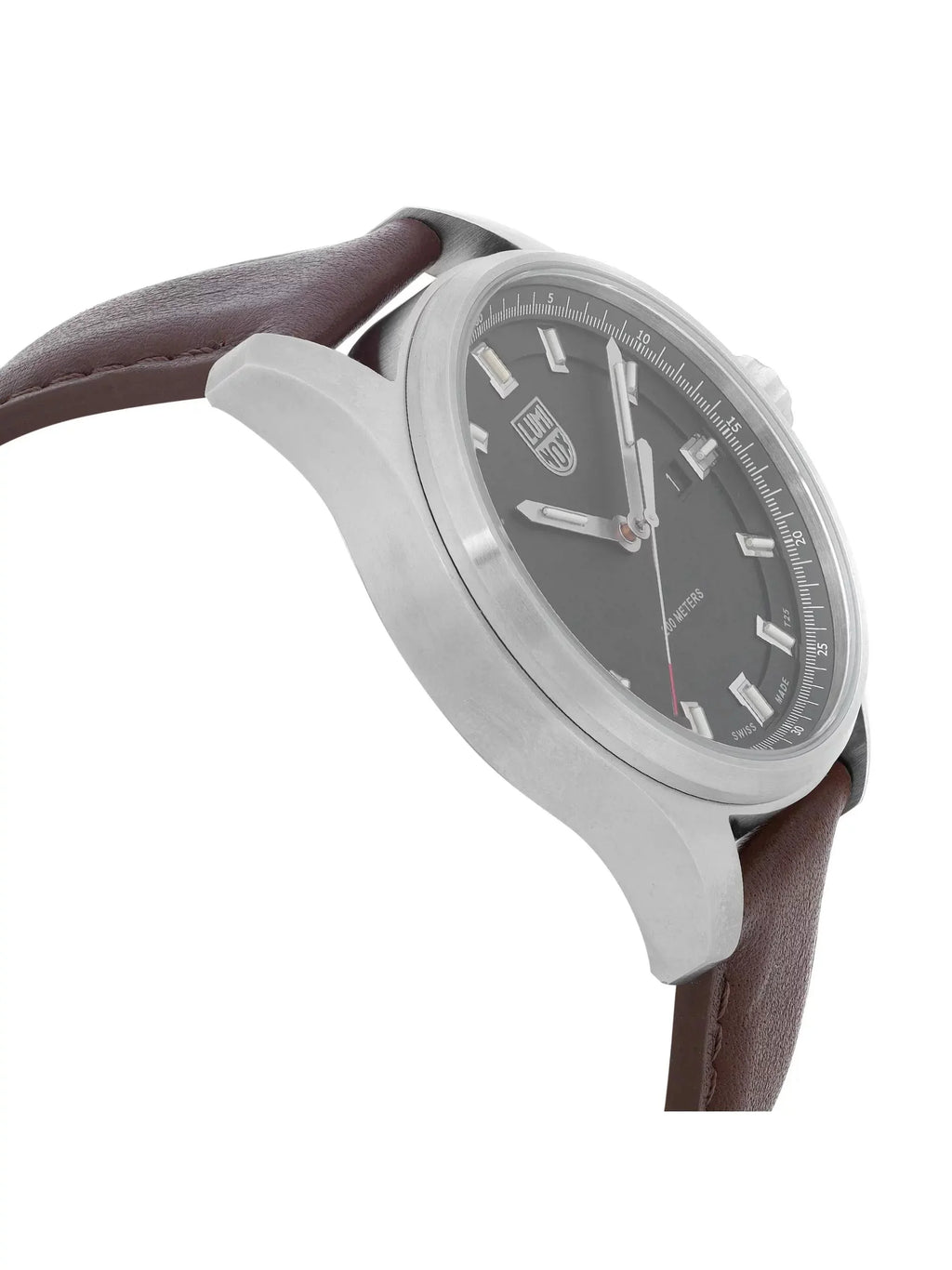 Luminox Dress Field 42mm Stainless Steel Black Dial Quartz Mens Watch XL.1831