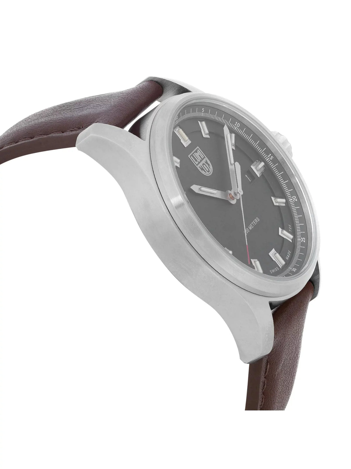 Luminox Dress Field 42mm Stainless Steel Black Dial Quartz Mens Watch XL.1831